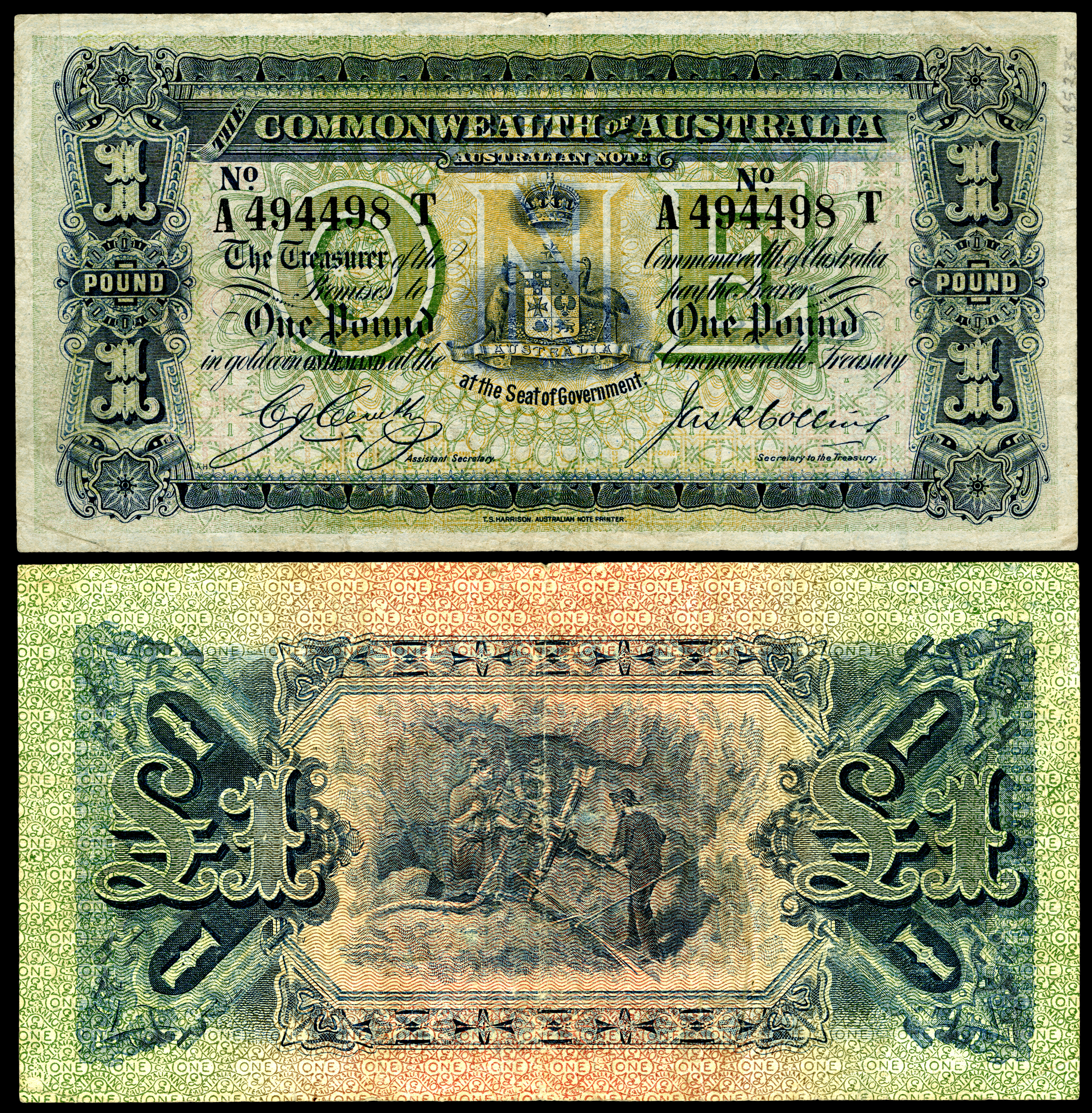 Australian Pound - Wikipedia - Free Printable Australian Notes