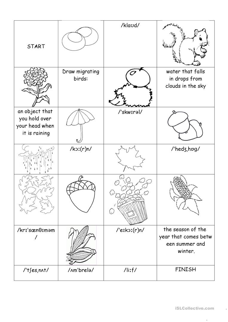 Autumn Worksheet - Free Esl Printable Worksheets Madeteachers - Free Printable Autumn Worksheets