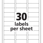Avery Address Labels 30 Per Page   Tutlin.psstech.co   Free Printable Christmas Address Labels Avery 5160
