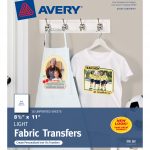 Avery T Shirt Transfers, 8 1/2" X 11", 18 Transfers (8938)   Walmart   Free Printable Iron On Transfers For T Shirts
