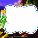 Awesome Free Printable Disney Tinkerbell Birthday Invitation   Free Tinkerbell Printable Birthday Invitations