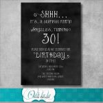 Awesome Surprise Invitation Templates Free | Best Of Template   Free Printable Surprise Party Invitation Templates