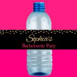 Bachelorette Party Water Bottle Labels Printable | Etsy   Free Printable Water Bottle Labels Bachelorette
