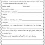 Back To School Communication & Meet The Teacher | Abc 123 | Meet The   Free Printable Teacher Notes To Parents