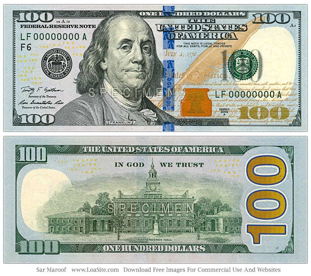 Bad News: Hidden Messages In New $100 Dollar Bill | @vop_Today | 100 - Free Printable 100 Dollar Bill