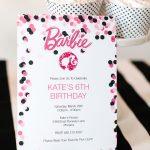 Barbie Birthday Party With Free Printable Barbie Designs   Free Printable Barbie Birthday Party Invitations
