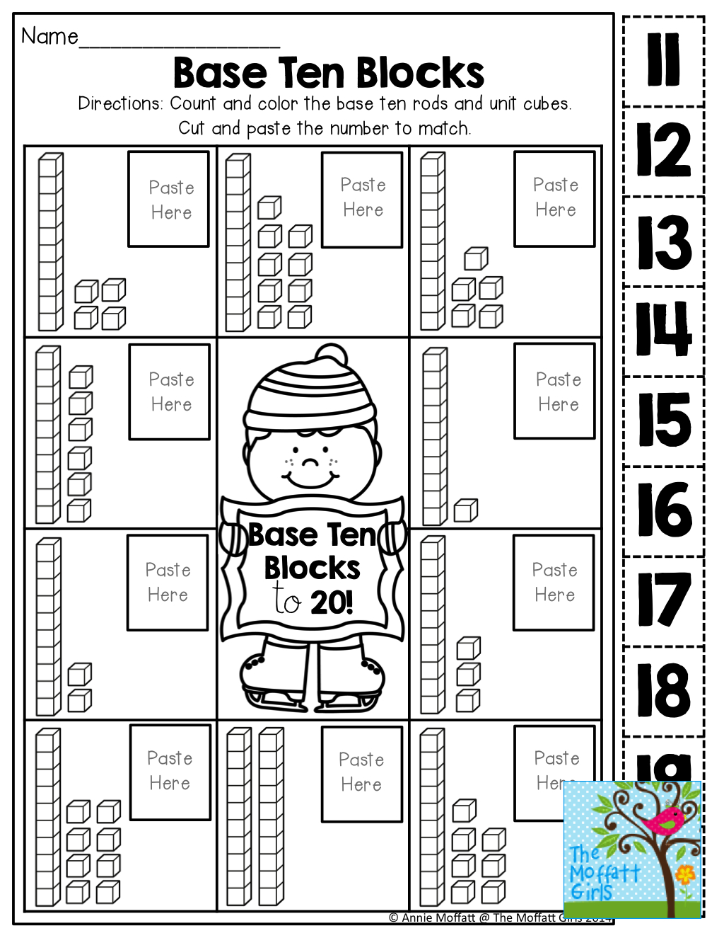 How To Draw Base Ten Blocks