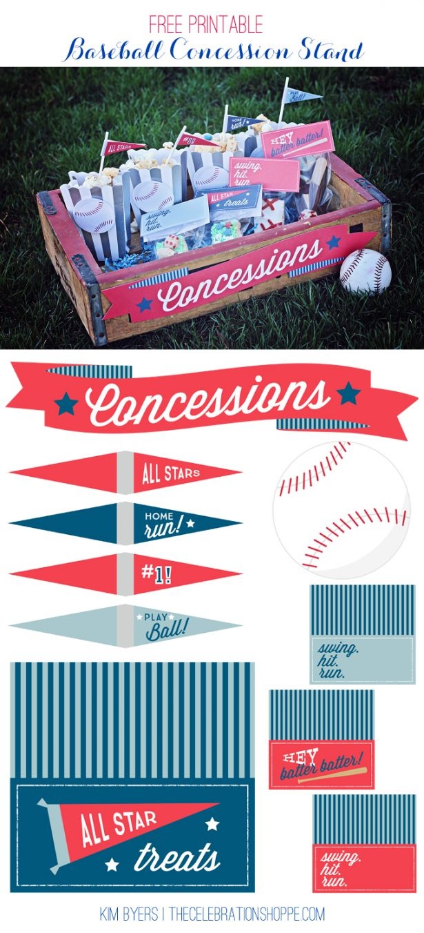 Free Concessions Printable