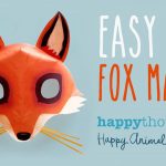 Be A Fox In 5 Minutes   Try Our Free Easy Fox Mask Template!   Free Printable Fox Mask Template
