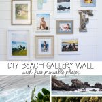 Beach Theme Gallery Wall With Free Printable Beach Photography | The   Free Printable Beach Pictures
