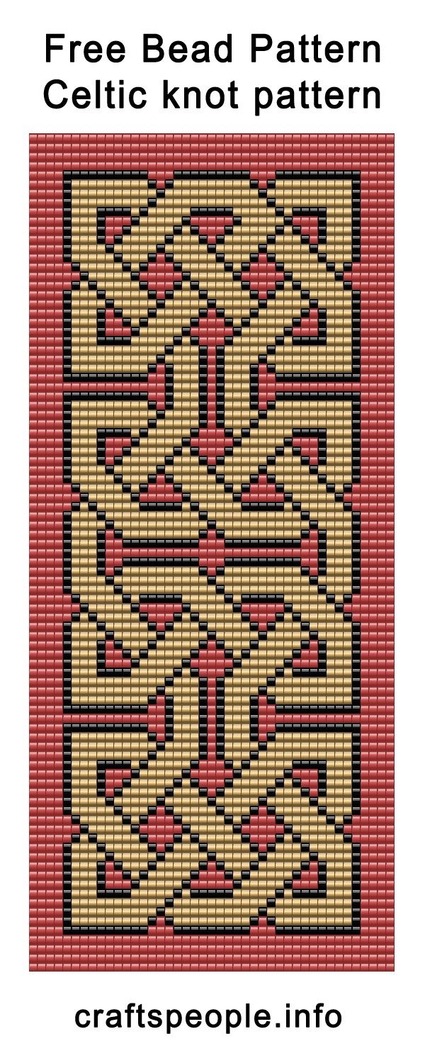 Bead Weaving Loom Patterns Free Free Bead Pattern Celtic | Beading - Free Printable Bead Loom Patterns