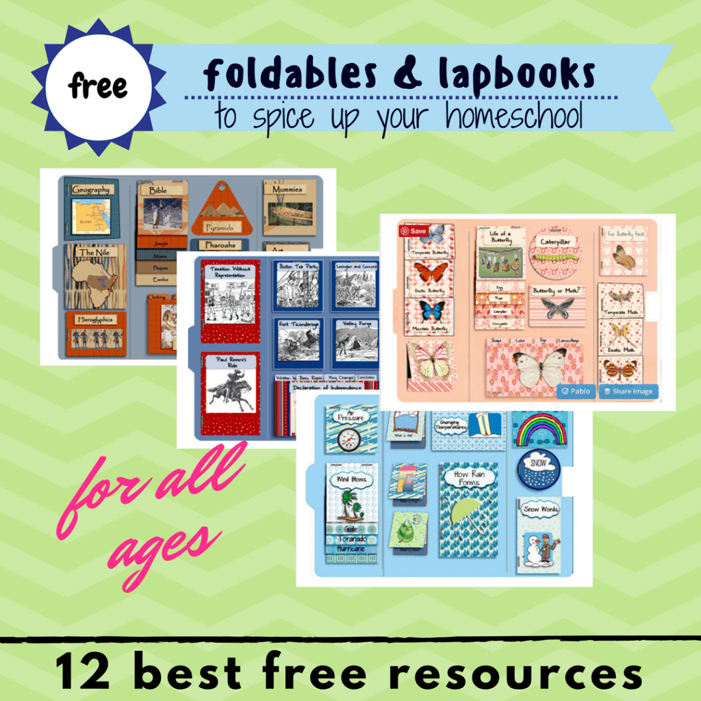 Best 12 Free Foldables &amp; Lapbooks Printables For Homeschooling - Free Printable Lapbook Templates