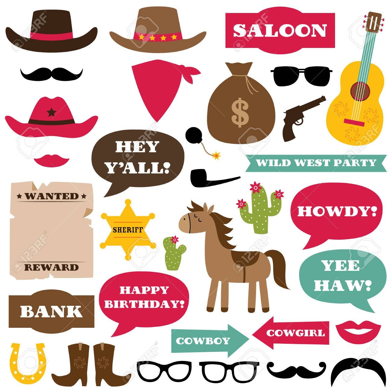 Best 50+ Western Photo Booth Props Printables - Freshomedaily - Free Printable Western Photo Props