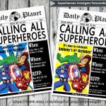 Best Of Marvel Party Invitation Template Free | Best Of Template   Avengers Party Invitations Printable Free