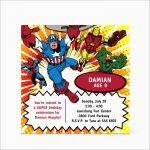 Best Of Marvel Party Invitation Template Free | Best Of Template   Free Printable Avengers Birthday Party Invitations