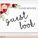 Best Of Please Sign Our Guestbook Free Template | Best Of Template   Please Sign Our Guestbook Free Printable