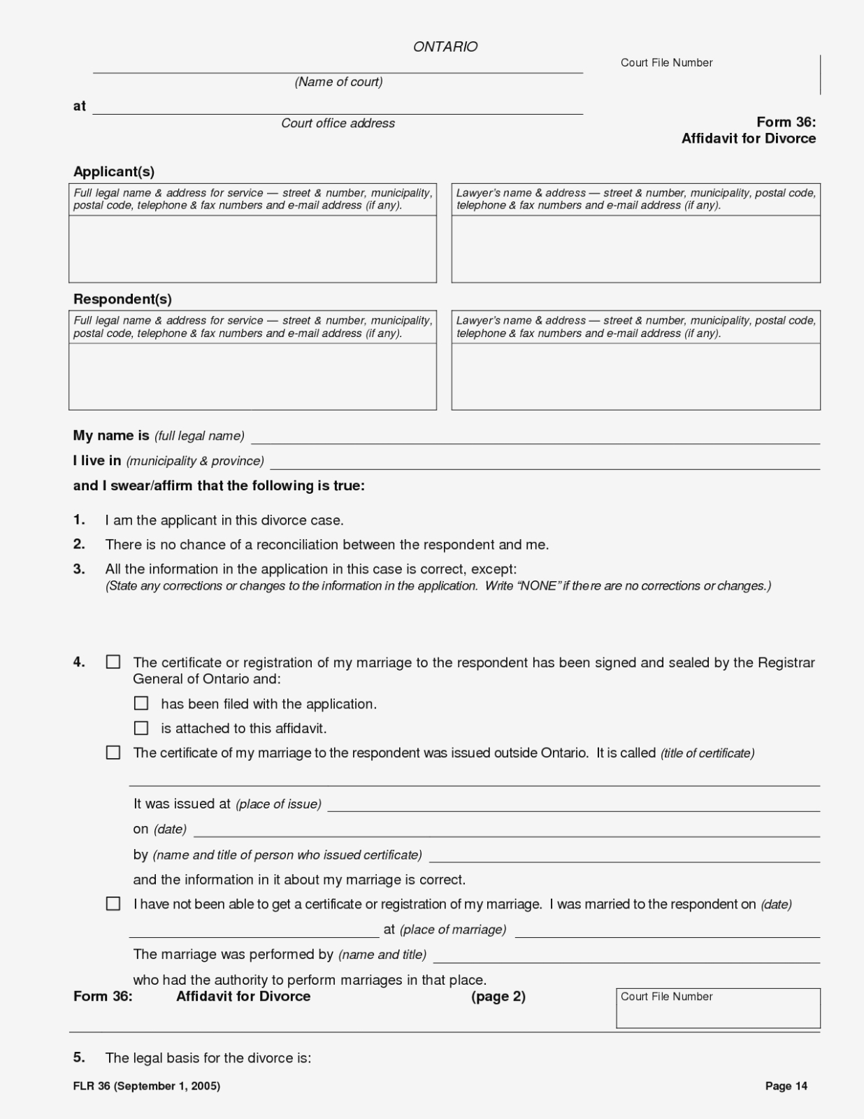 Free Printable Divorce Decree Forms Printable Templates