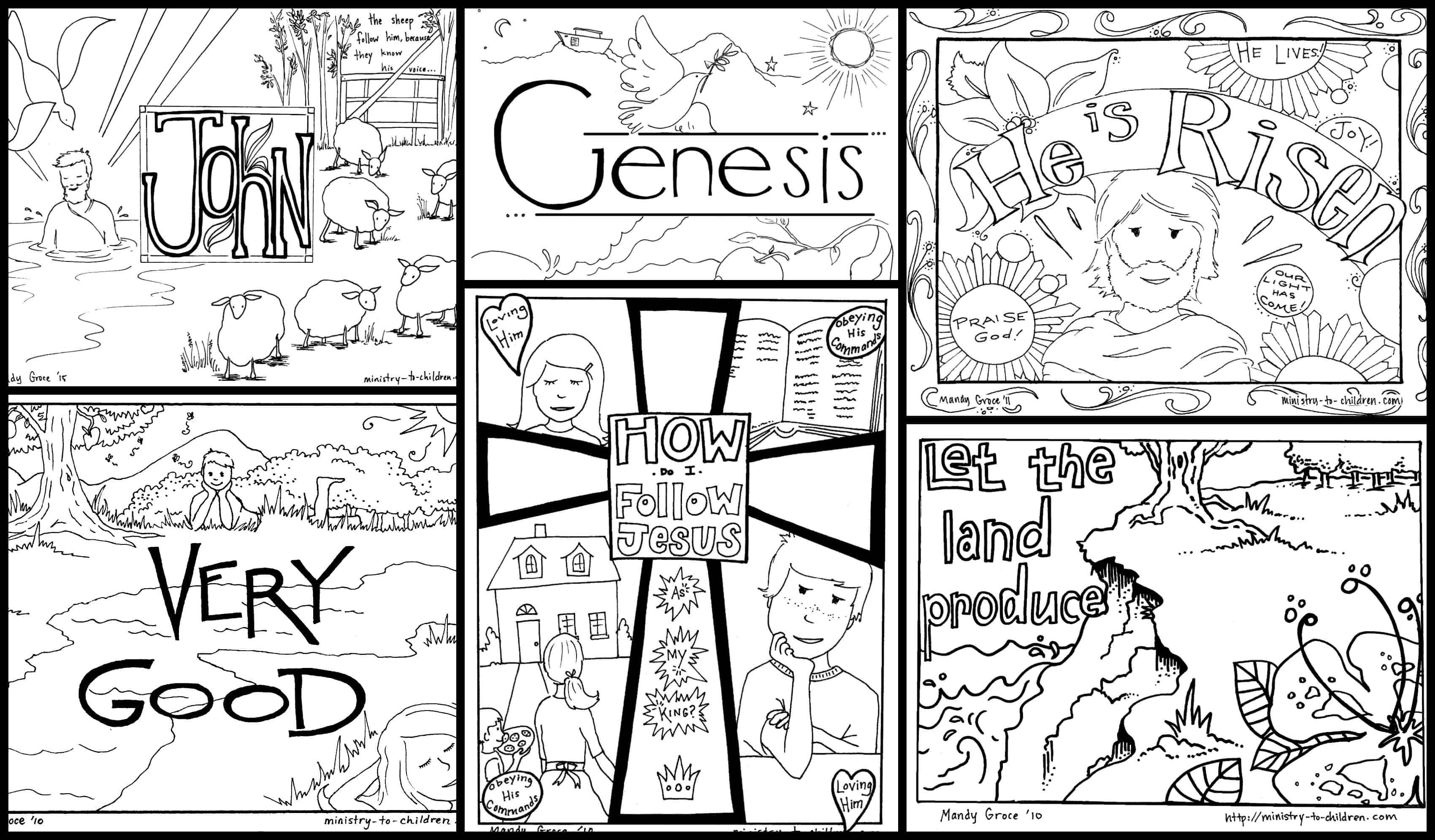 Bible Coloring Pages For Kids [Free Printables] - Free Printable Sunday School Lessons For Kids
