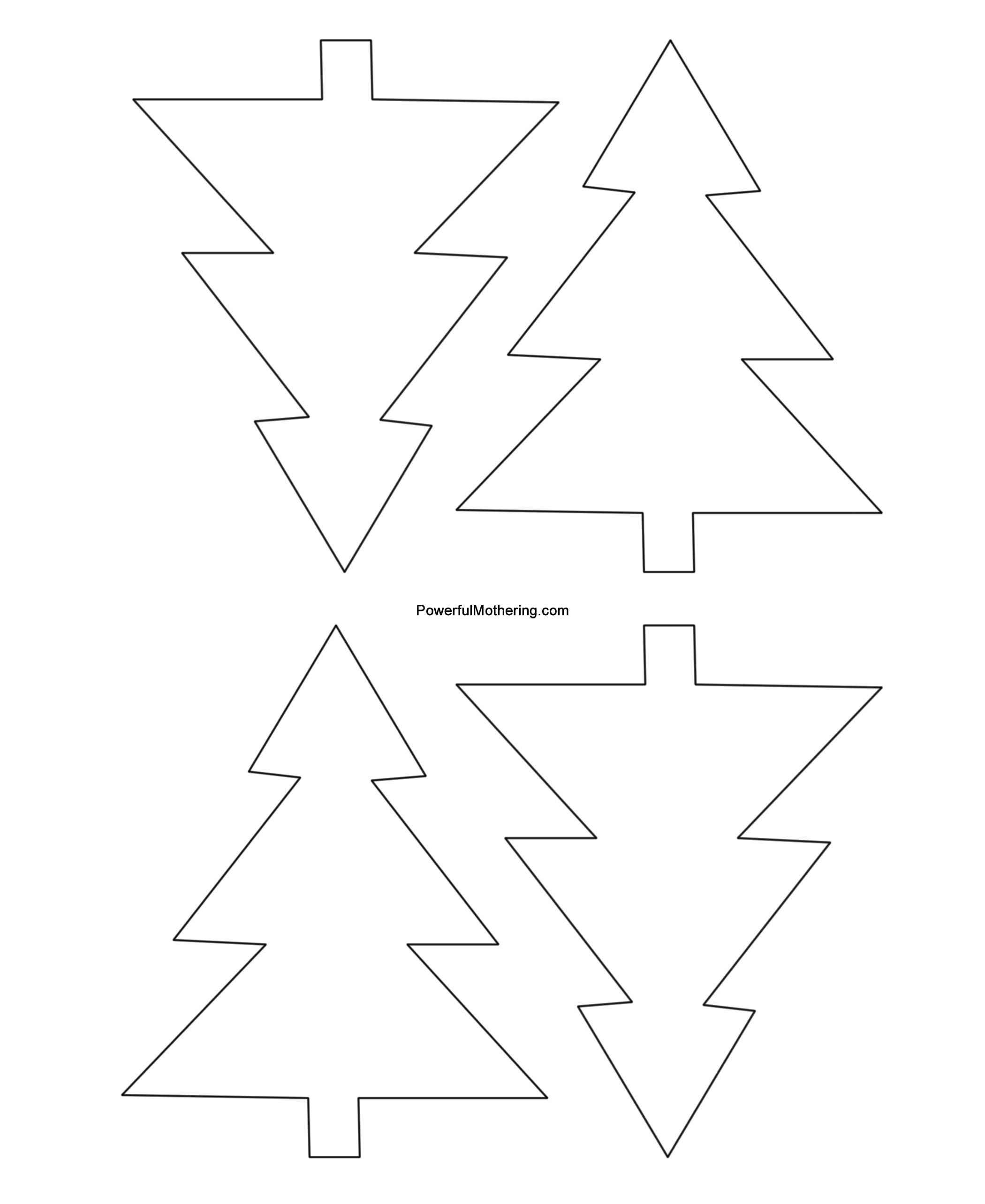 Blank Christmas Shapes Templates - Bing Images | Winter/christmas - Free Printable Christmas Cutouts