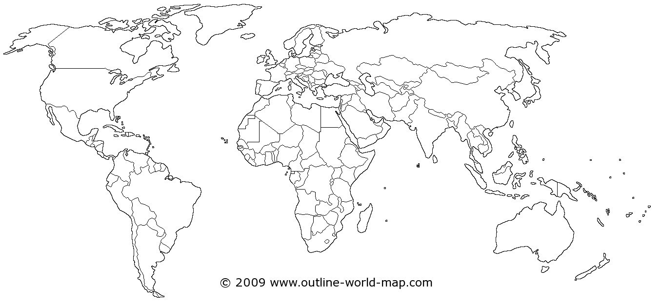 Free Printable World Map Pdf | Free Printable