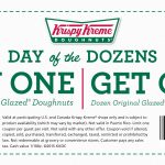 Bogo Krispy Kreme Donuts Coupons   Bogo Free Coupons Printable