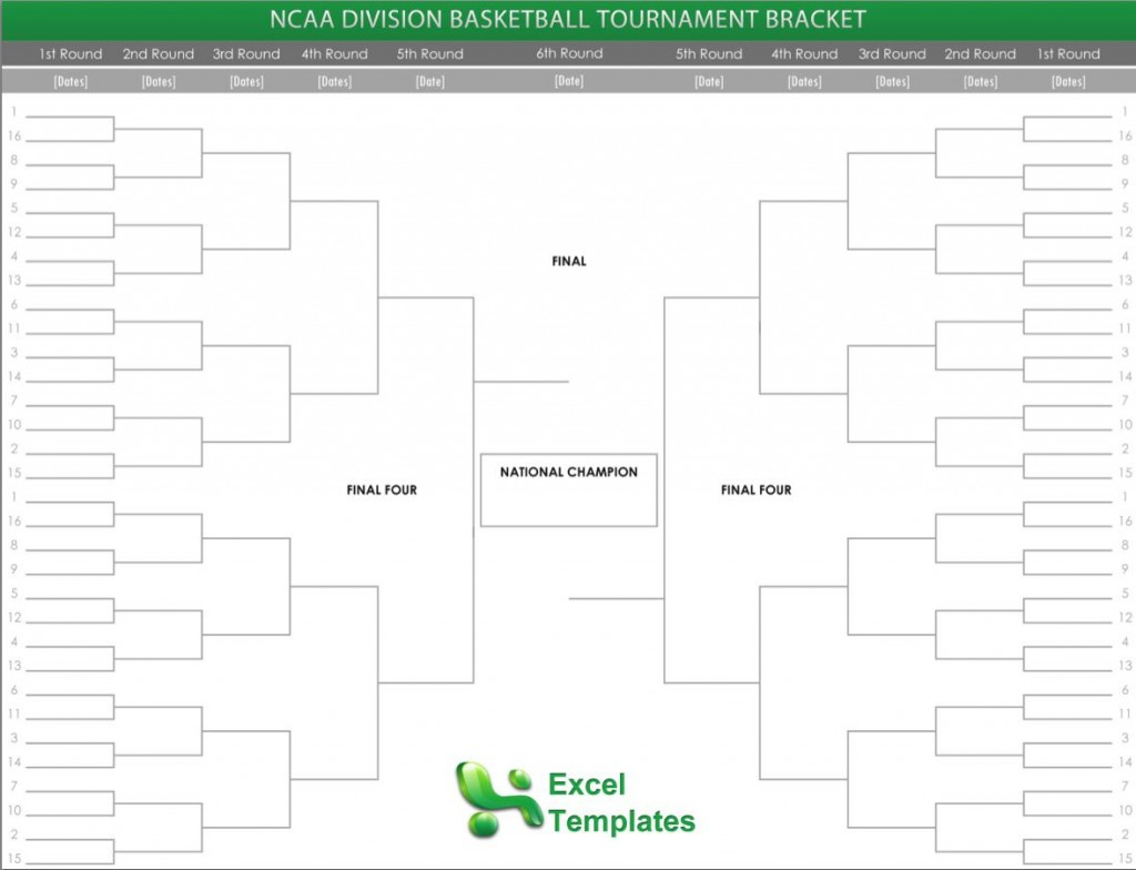 March Madness 2019: Get Your Printable Ncaa Bracket From Espn Free