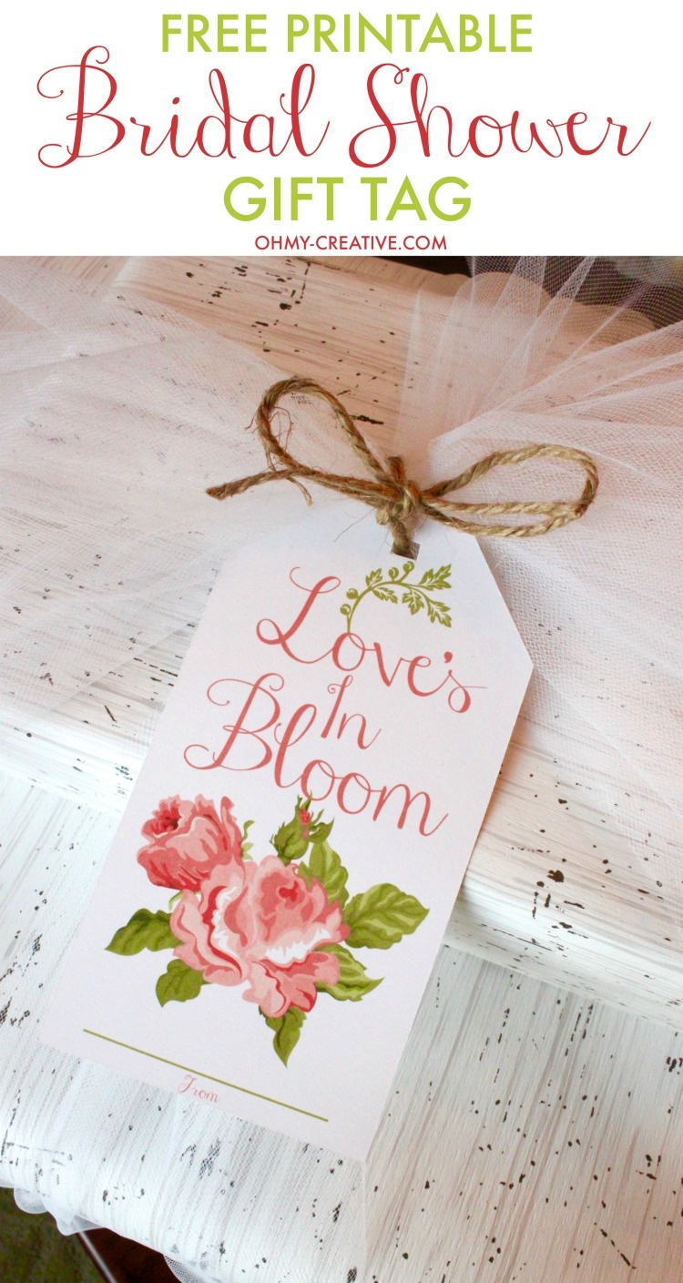 Bridal Shower Ideas - The Crafting Chicks - Free Bridal Shower Printable Decorations