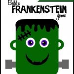 Build A Frankenstein Game | Teaching Mama's Posts | Halloween Games   Roll A Monster Free Printable