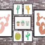 Cactus Art Roundup: 55 Awesome Free Printables • Little Gold Pixel   Free Printable Cactus