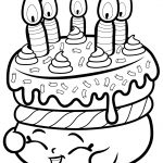 Cake Wishes Shopkin Coloring Page | Free Printable Coloring Pages   Shopkins Coloring Pages Free Printable