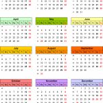 Calendar 2015 (Uk)   16 Free Printable Pdf Templates   Free Printable Diary 2015