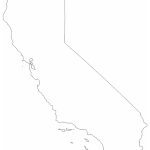 California Free State Printables | Free Printable California Outline   Free Printable State Maps