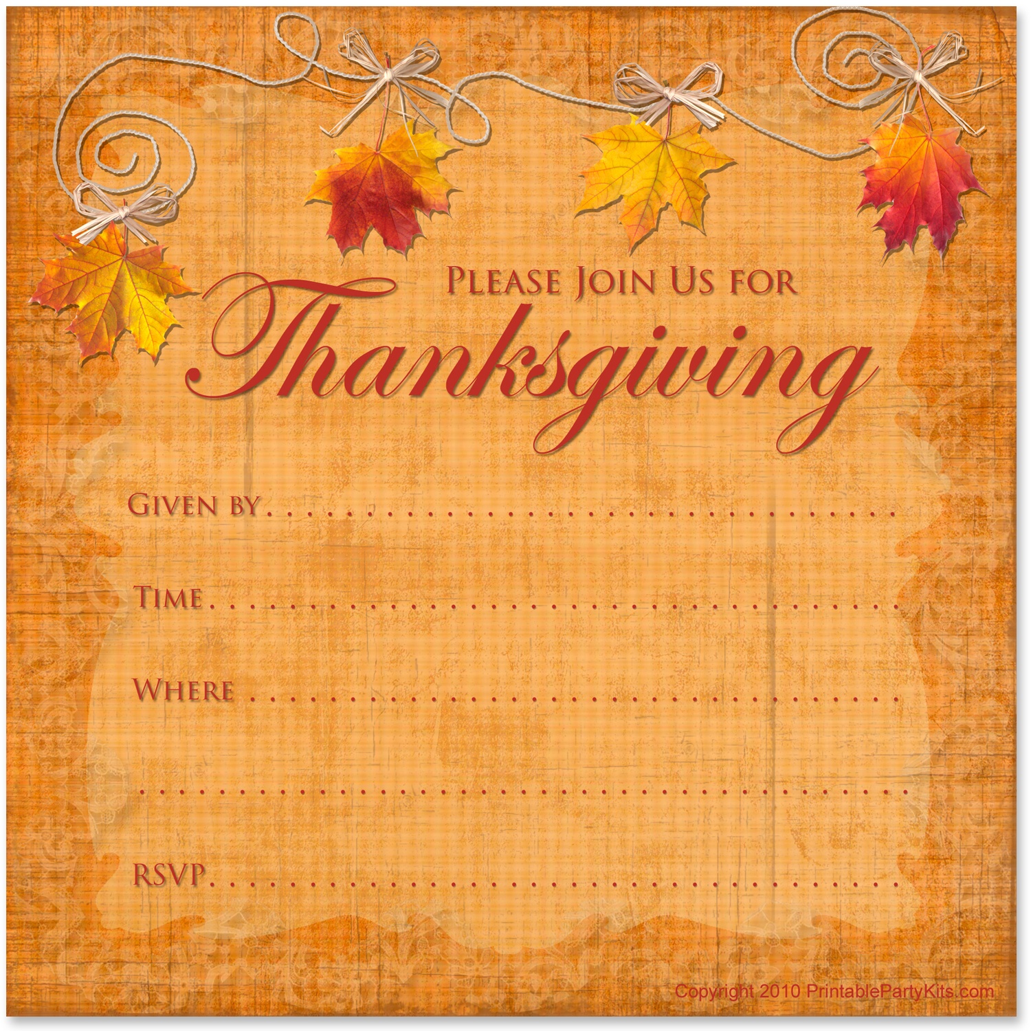 Can&amp;#039;t Find Substitution For Tag [Post.body]--&amp;gt; Printable - Free Printable Thanksgiving Invitation Templates