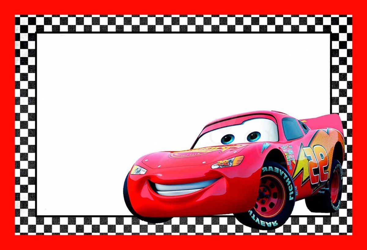 Cars Lightning Mcqueen Printable Template | Cars Birthday In 2019 - Free Printable Disney Cars Birthday Party Invitations