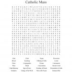 Catholic Mass Word Search   Wordmint   Free Printable Catholic Word Search