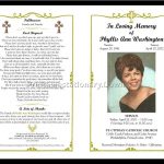 Celebration Of Life Templates For Word Free   Aol Image Search   Free Printable Memorial Card Template