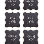 Chalkboard Buffet Food Labels {Free Printables} | Free Printables   Free Printable Food Tags For Buffet