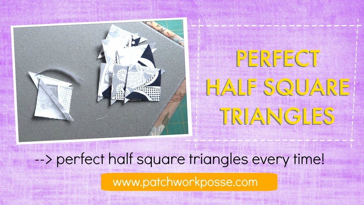 Charm Packs And Half Square Triangles Paper Templates - Printable Thangles Free