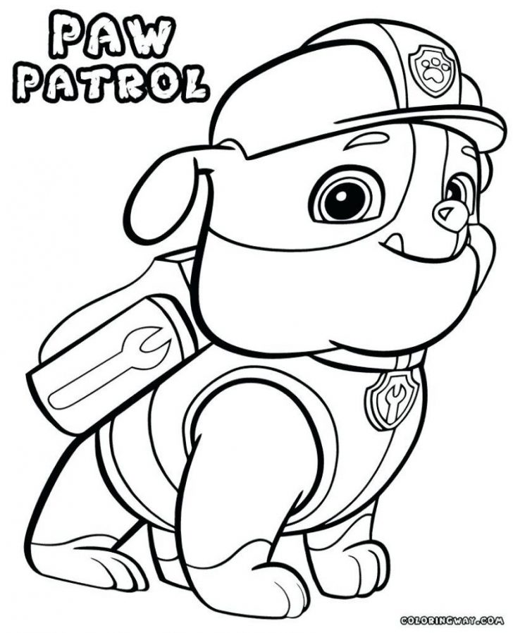 Free Printable Paw Patrol Coloring Pages