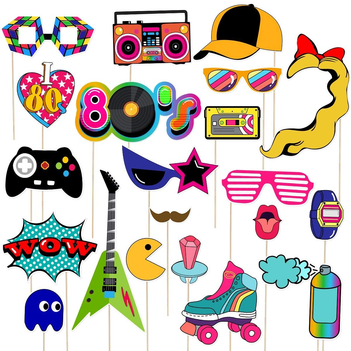 Cheap Creative Photo Props, Find Creative Photo Props Deals On Line - 80S Photo Booth Props Printable Free