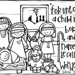 Christian Christmas Activities: Free Nativity Coloring Page From   Free Printable Bible Christmas Coloring Pages