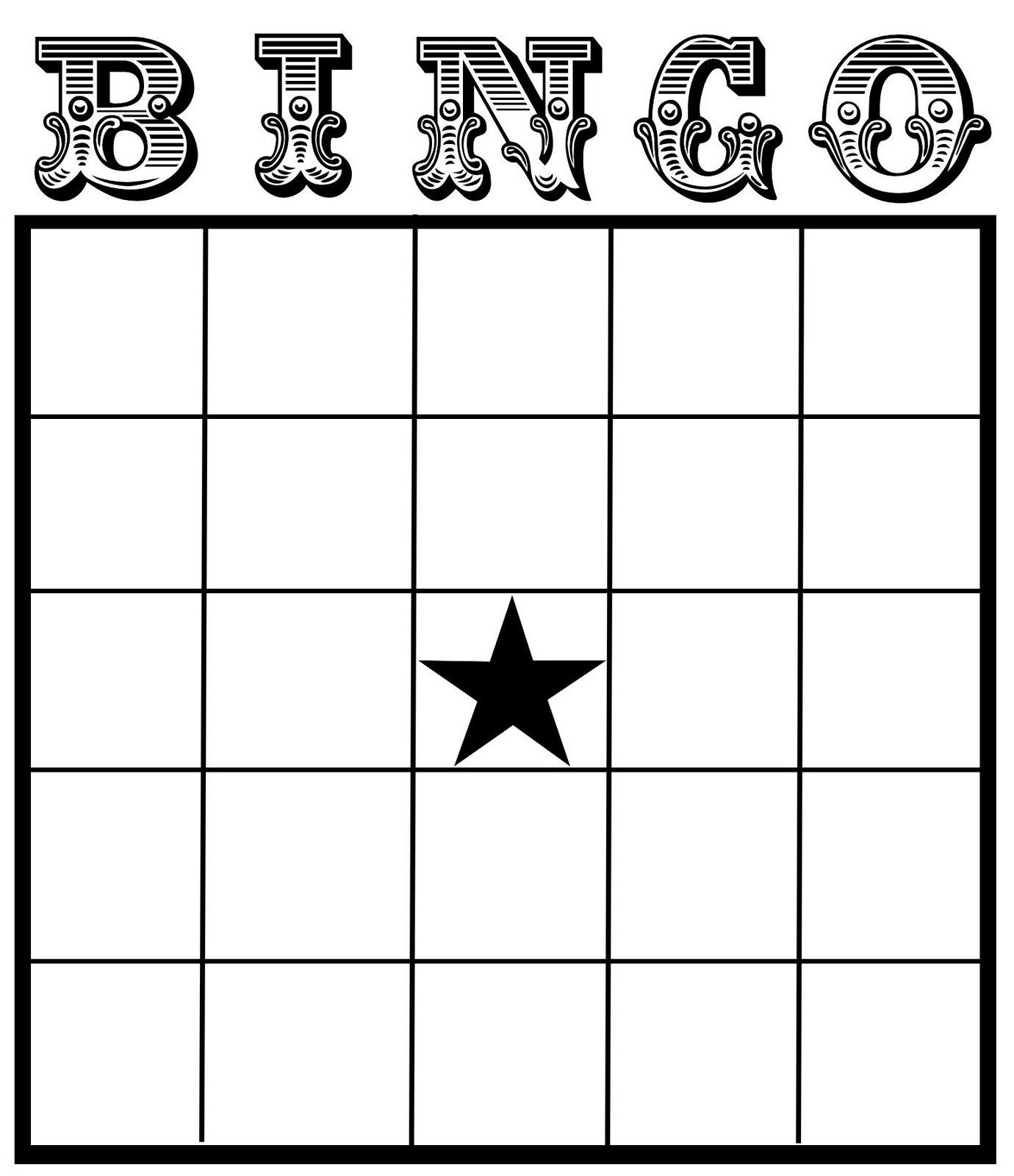 Christine Zani: Bingo Card Printables To Share | Reading &amp;amp; Writing - Free Bingo Patterns Printable