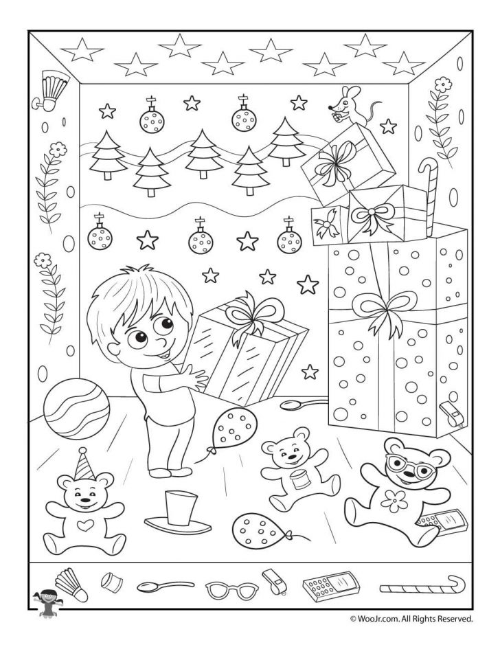 Free Printable Christmas Hidden Picture Games