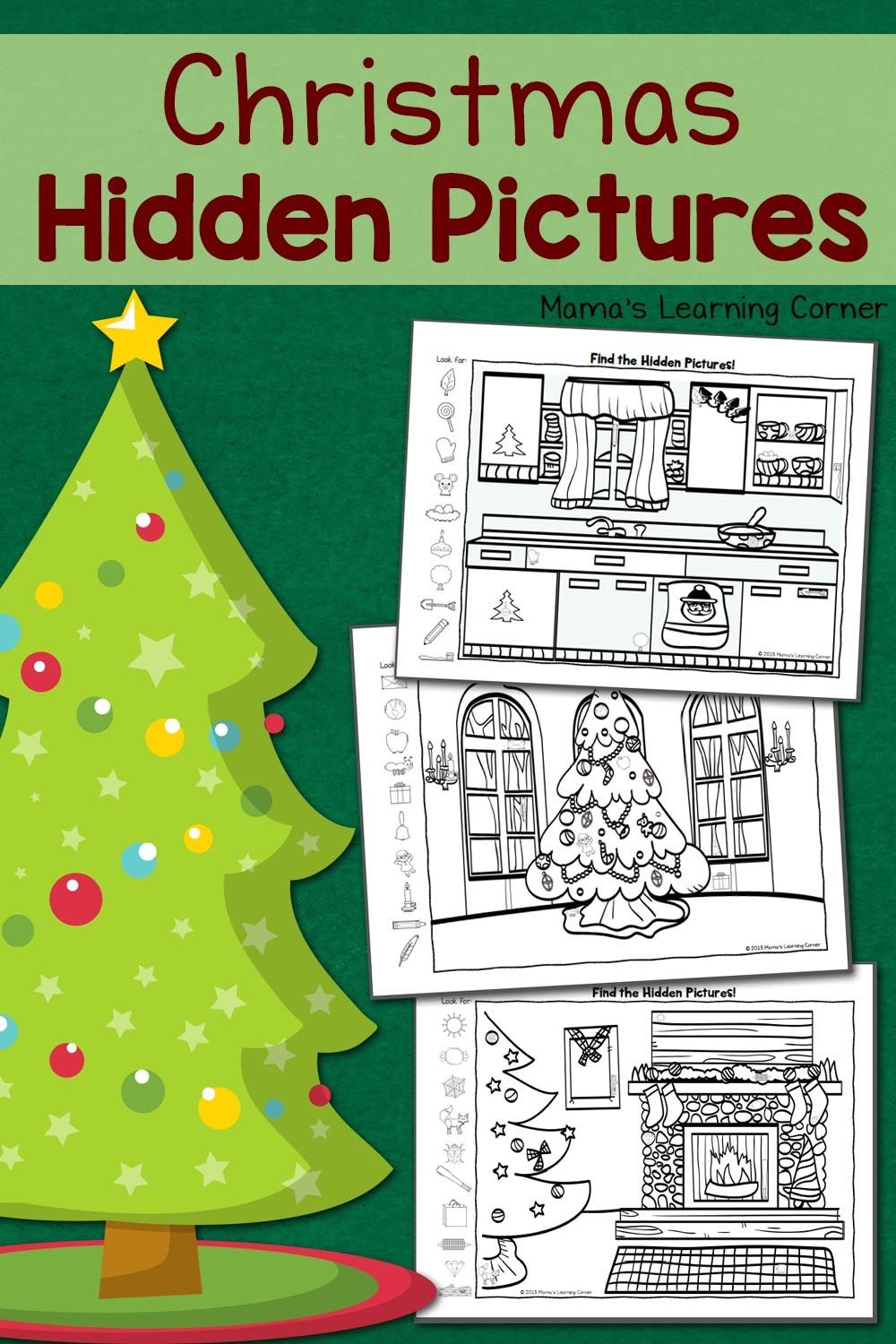 Christmas Hidden Pictures Printables | Best Of Mama&amp;#039;s Learning - Free Printable Christmas Hidden Picture Games