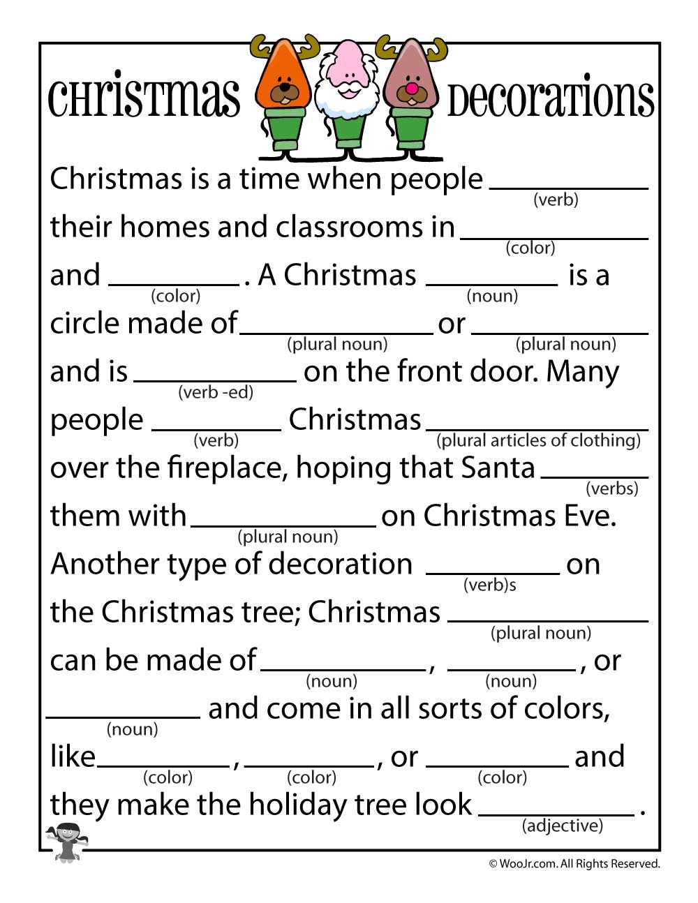 Free Printable Mad Libs by Woo! Jr. Kids Activities (yes, again!)