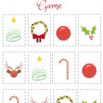 Christmas Matching Game: Free Printable | Free Printables | Matching   Free Printable Matching Cards