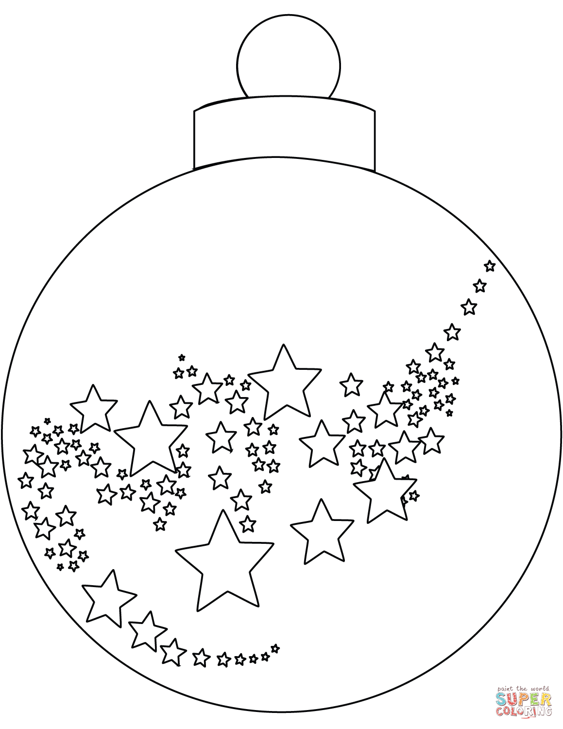 Christmas Ornament Coloring Page | Free Printable Coloring Pages - Free Printable Christmas Ornaments