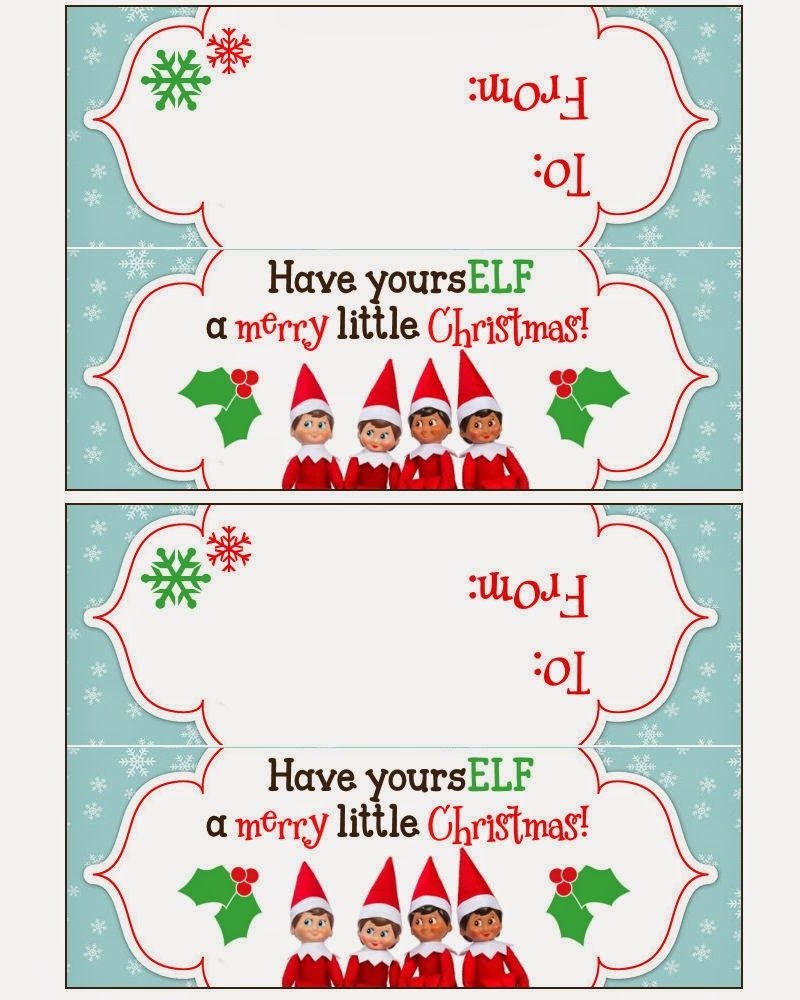 Free Printable Christmas Bag Toppers Templates Free Printable