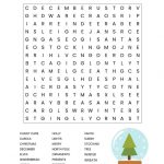 Christmas Word Search Free Printable For Kids Or Adults   Free Printable Christmas Puzzles Word Searches
