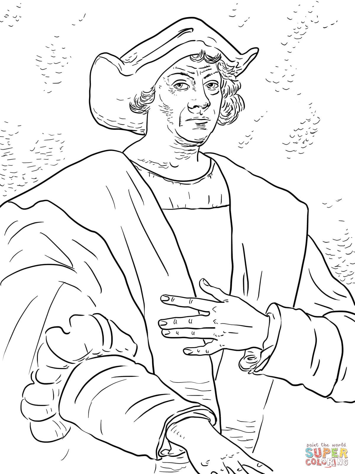 Christopher Columbus Coloring Page | Free Printable Coloring Pages - Free Printable Christopher Columbus Coloring Pages